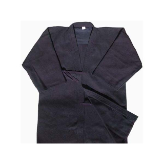 Single layered Keikogi with no pattern (Blue)